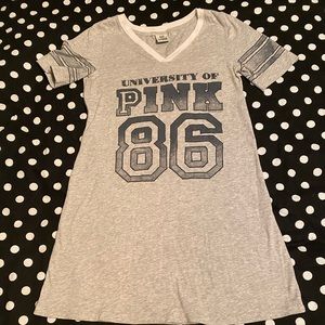 Victoria Secret PINK grey nightshirt